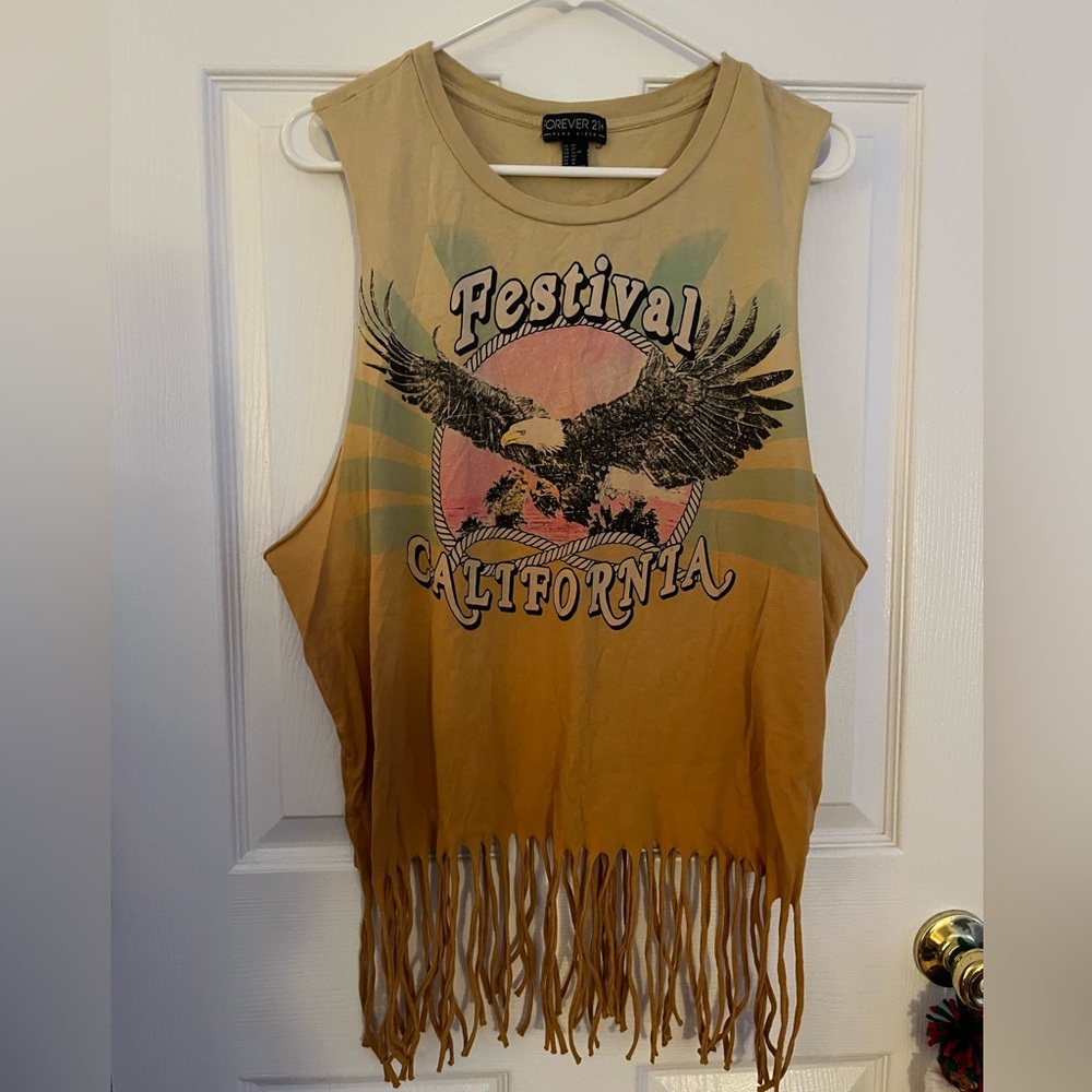 Forever 21+ Fringe Tank